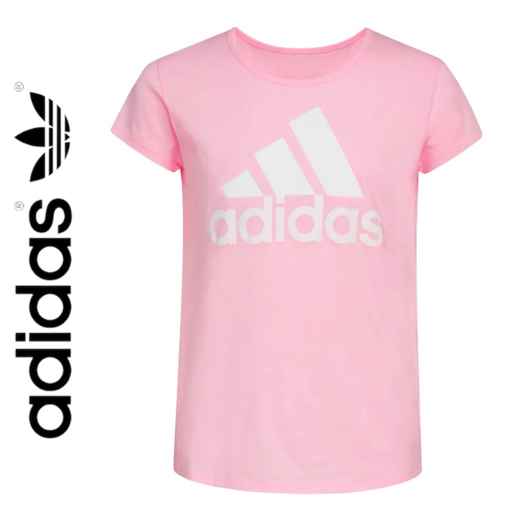 NWT Adidas Girls Short Sleeve T-Shirt M 10-12yrs